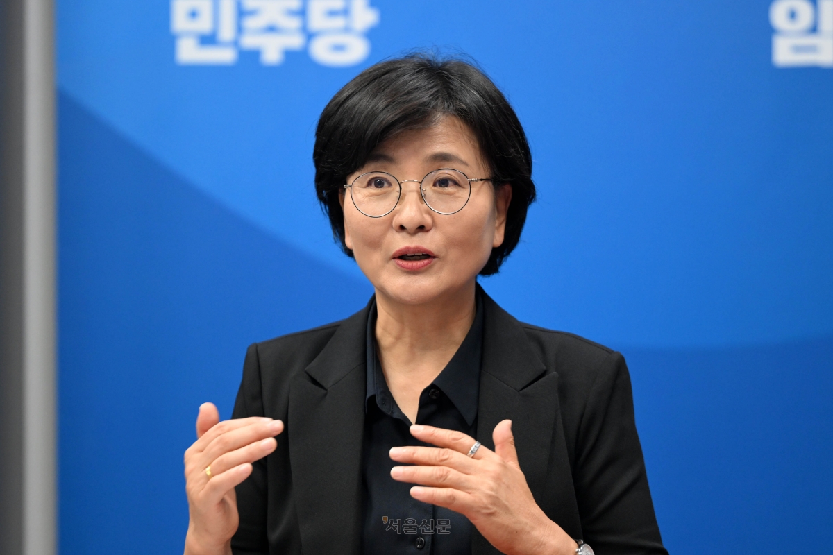 임미애 더불어민주당 최고위원 후보.