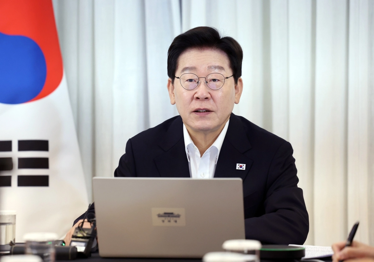 이재명 대통령, 브라질에서 대수보 주재