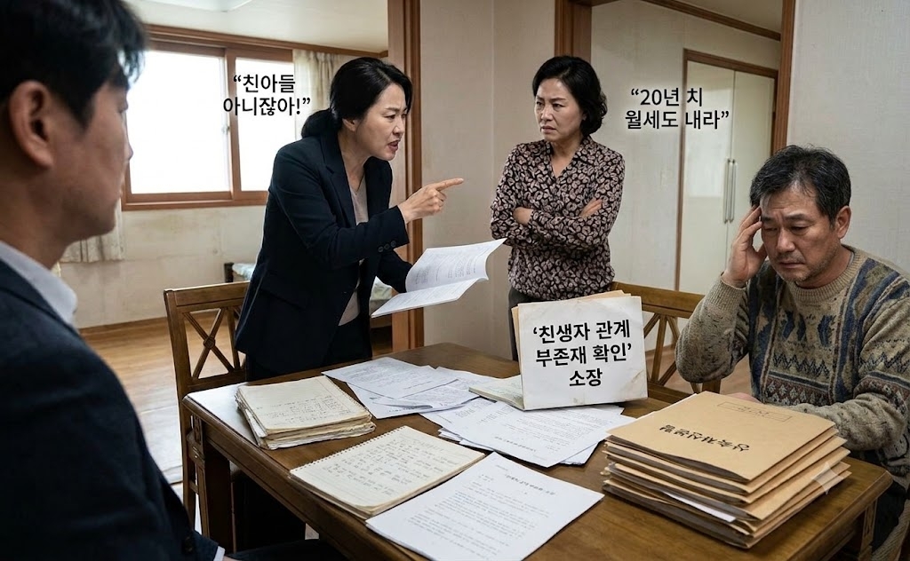부모가 세상을 떠난 뒤 누나로부터 소송과 함께 집을 비워달라는 요구를 받은 남성의 사연이 공개됐다. 사진은 상속 갈등을 상상한 AI 응용 이미지. 2026. 7. 27. 서울신문
