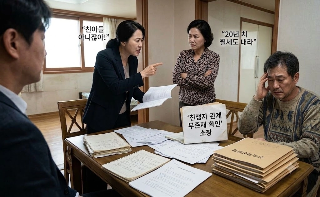 부모가 세상을 떠난 뒤 누나로부터 소송과 함께 집을 비워달라는 요구를 받은 남성의 사연이 공개됐다. 사진은 상속 갈등을 상상한 AI 응용 이미지. 2026. 7. 27. 서울신문
