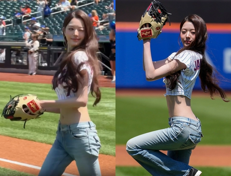 장원영. 사진=뉴욕 메츠 SNS 캡처, AP 뉴시스