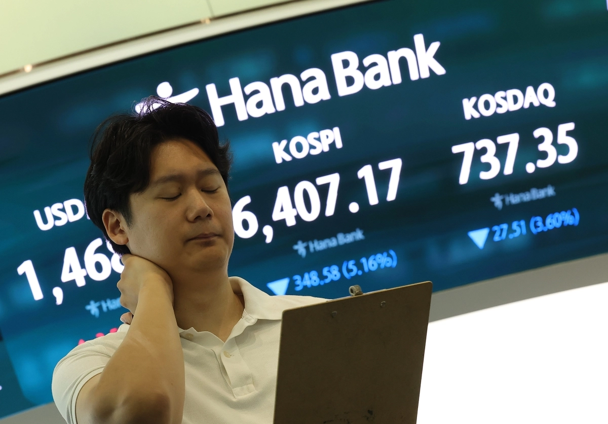 증시 급락 개장