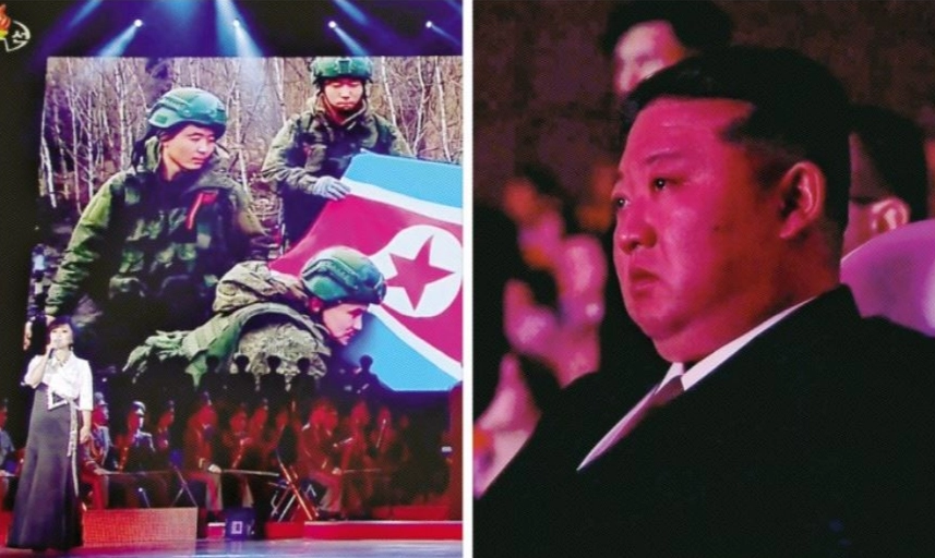 김정은, 러 파병된 북한군 영상 보고 ‘눈물’