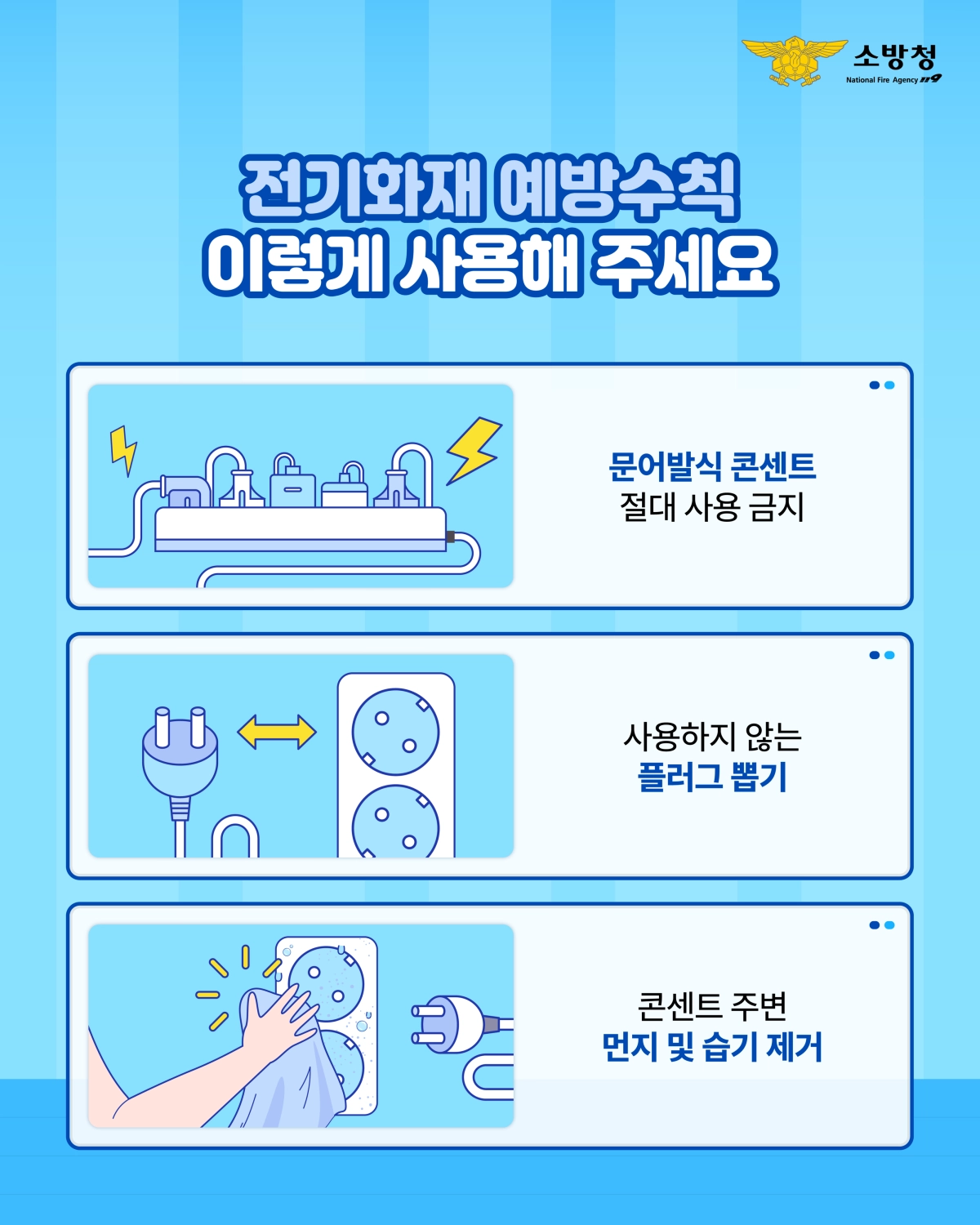 전기화재 예방수칙