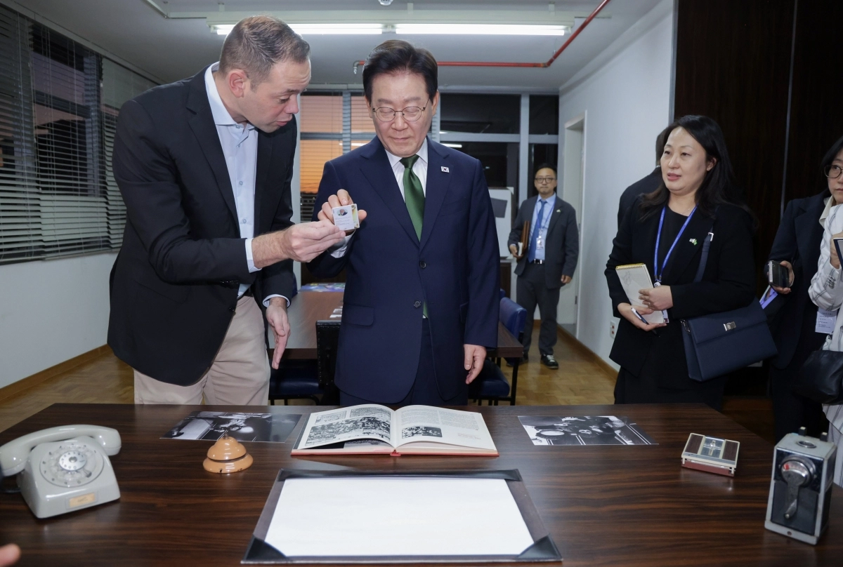 이재명 대통령, 상파울루 금속노동조합 방문