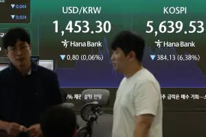 코스피 5700도 붕괴… 140만닉스·20만전자 추락