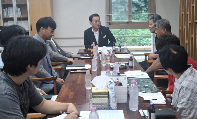 김인영 경기도의원, 이천 가축분뇨 공동자원화시설 주민 간담회 개최