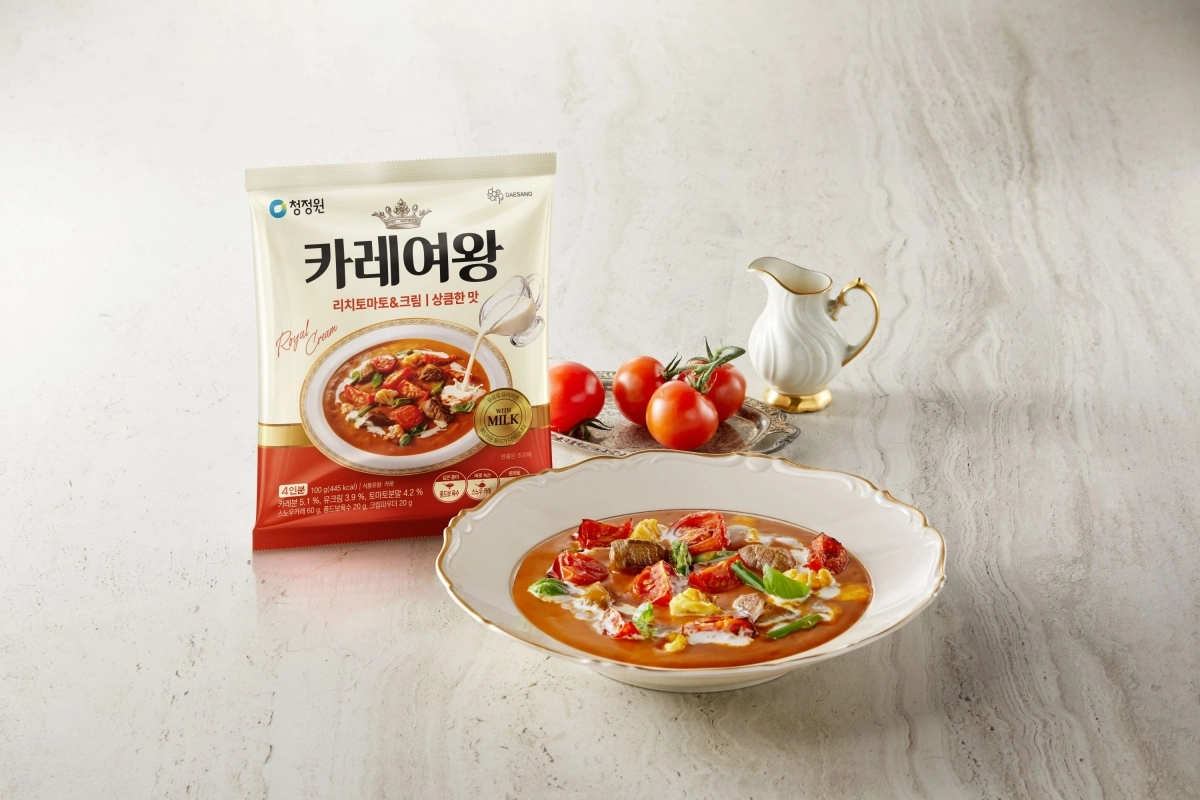 대상 청정원 ‘카레여왕 리치토마토＆크림’. 대상 제공