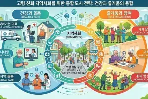 경기연구원, 의료·돌봄·사회참여·보행환경 ‘걸어서 15분 동네’ 안에 묶어야