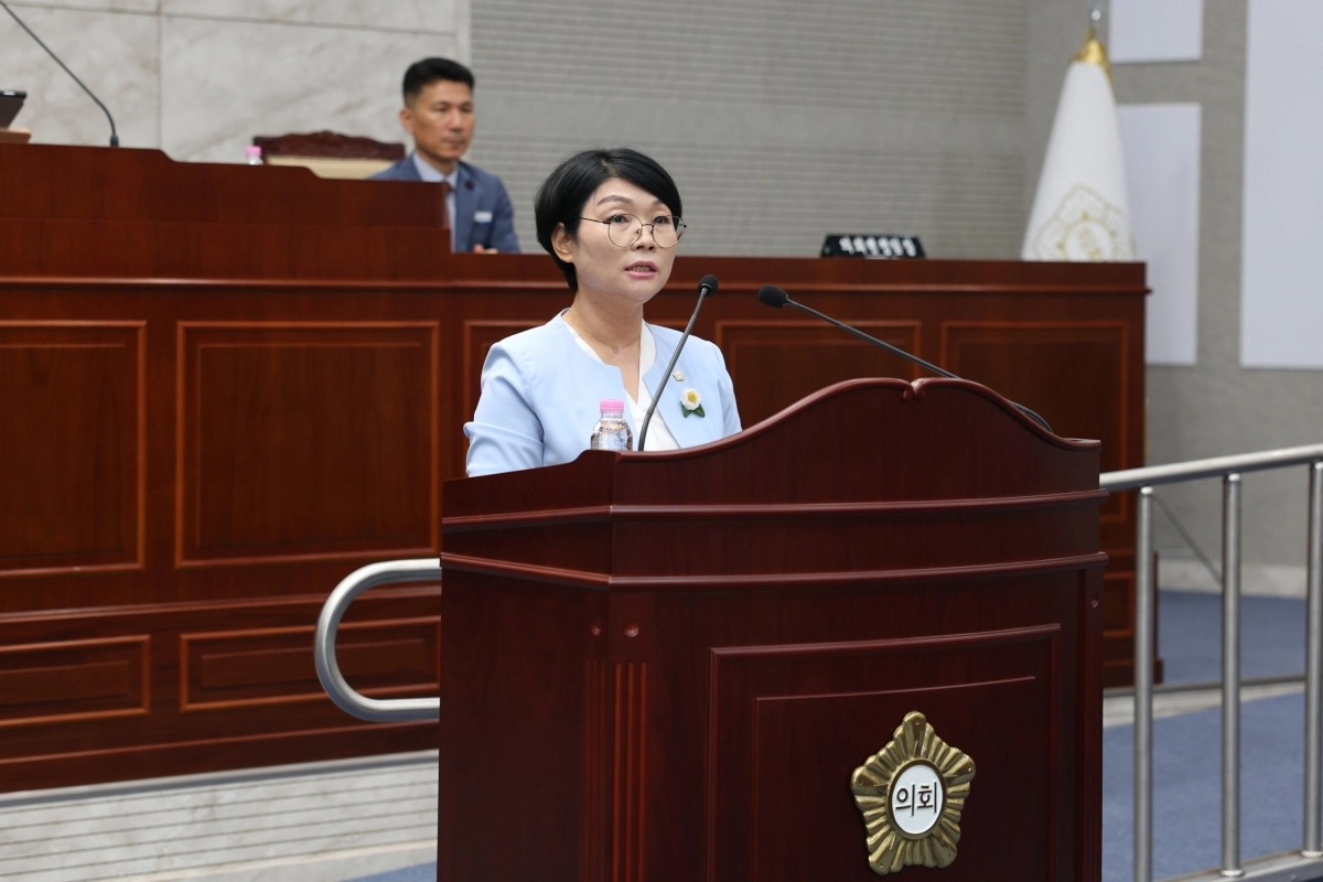 보성군의회 문점숙 산업건설위원장