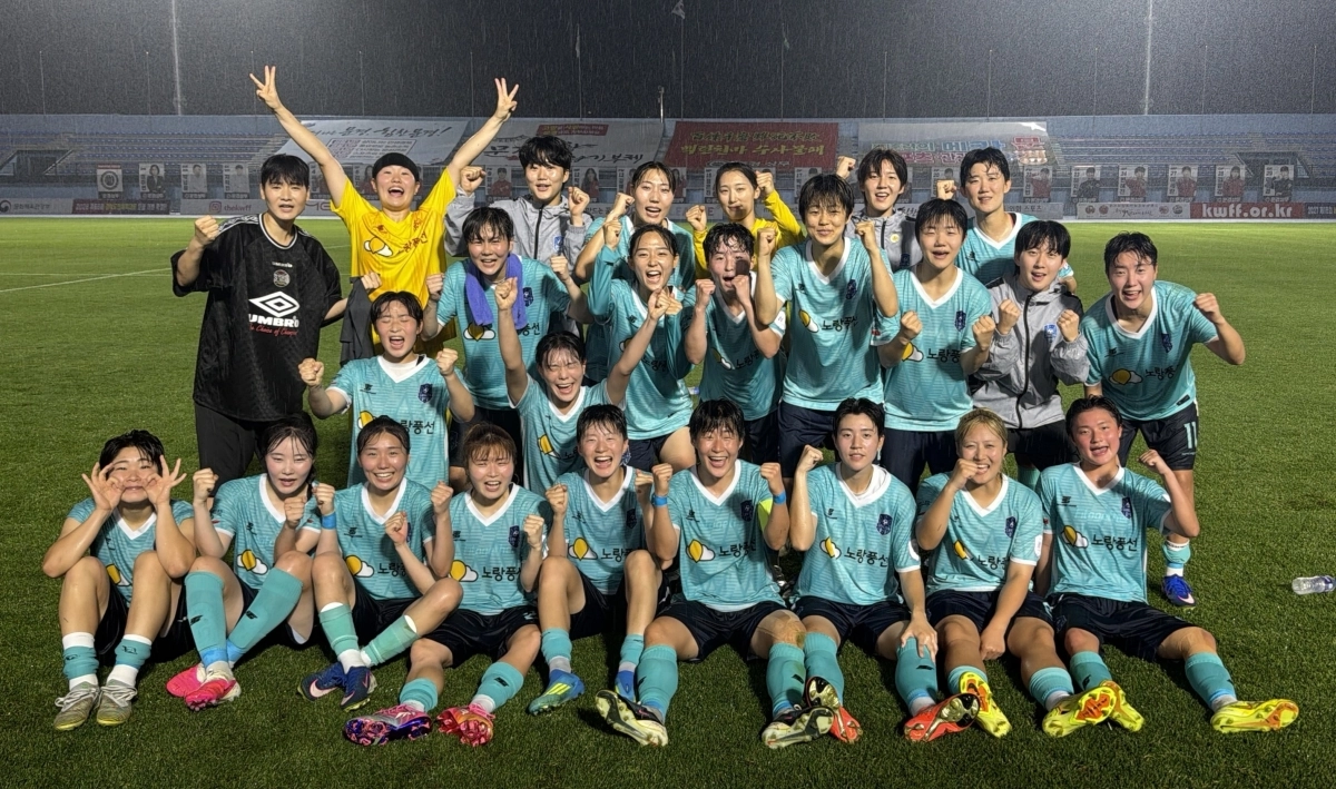 강진 스완스 WFC 선수들