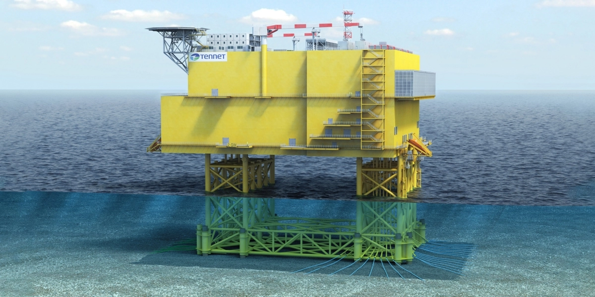 2.2GW 해상변전소 조감도. 2026.7.31. SK오션플랜트 제공