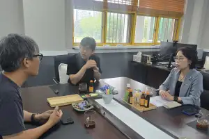 정현미 경기도의원, 경기도교원단체총연합회 이상호 회장과 교육현안 간담회
