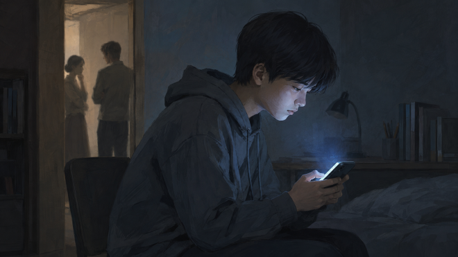 ‘부모에게 받은 상처’ 스마트폰에 빠진 아이들