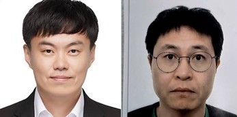 이종환(왼쪽) 교육부 서기관과 박경득 주무관.  교육부 제공