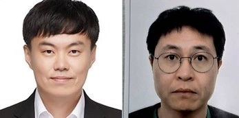 이종환(왼쪽) 교육부 서기관과 박경득 주무관.  교육부 제공