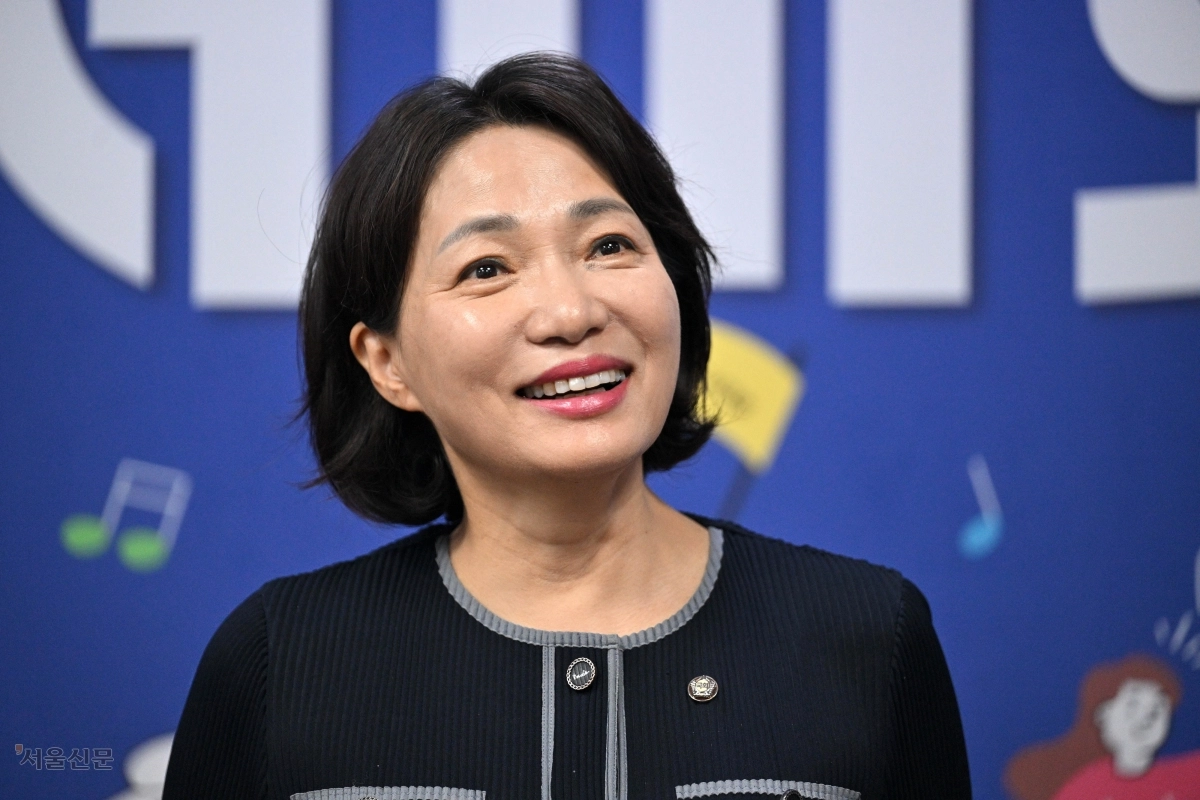 서미화 더불어민주당 최고위원 후보.  홍윤기 기자