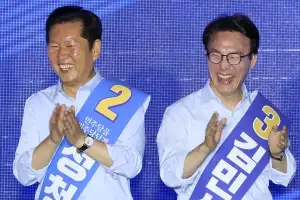 정청래 “노무현이 이인제 이겼듯 김민석 이길 것”