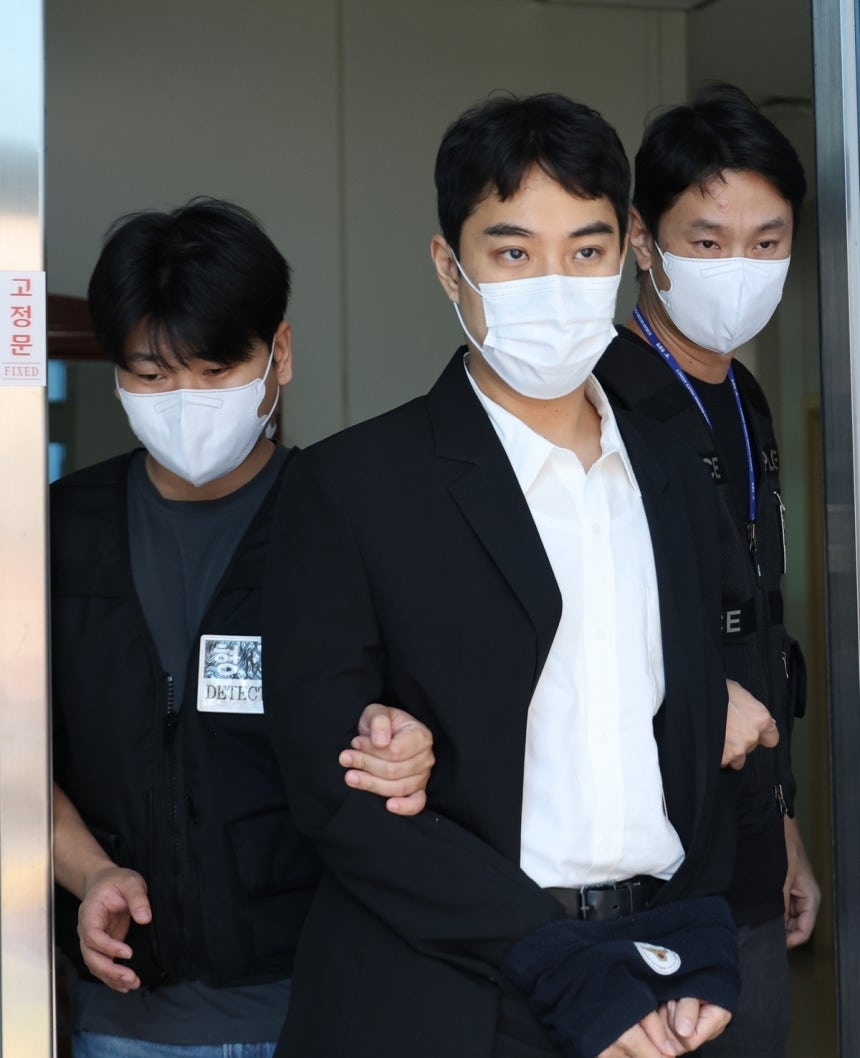 지난달 30일 구속된 최영중 전 청주시의원. 연합뉴스