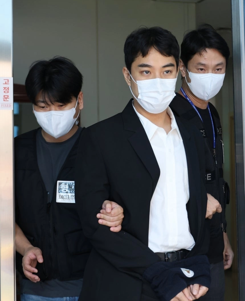 지난달 30일 구속된 최영중 전 청주시의원. 연합뉴스