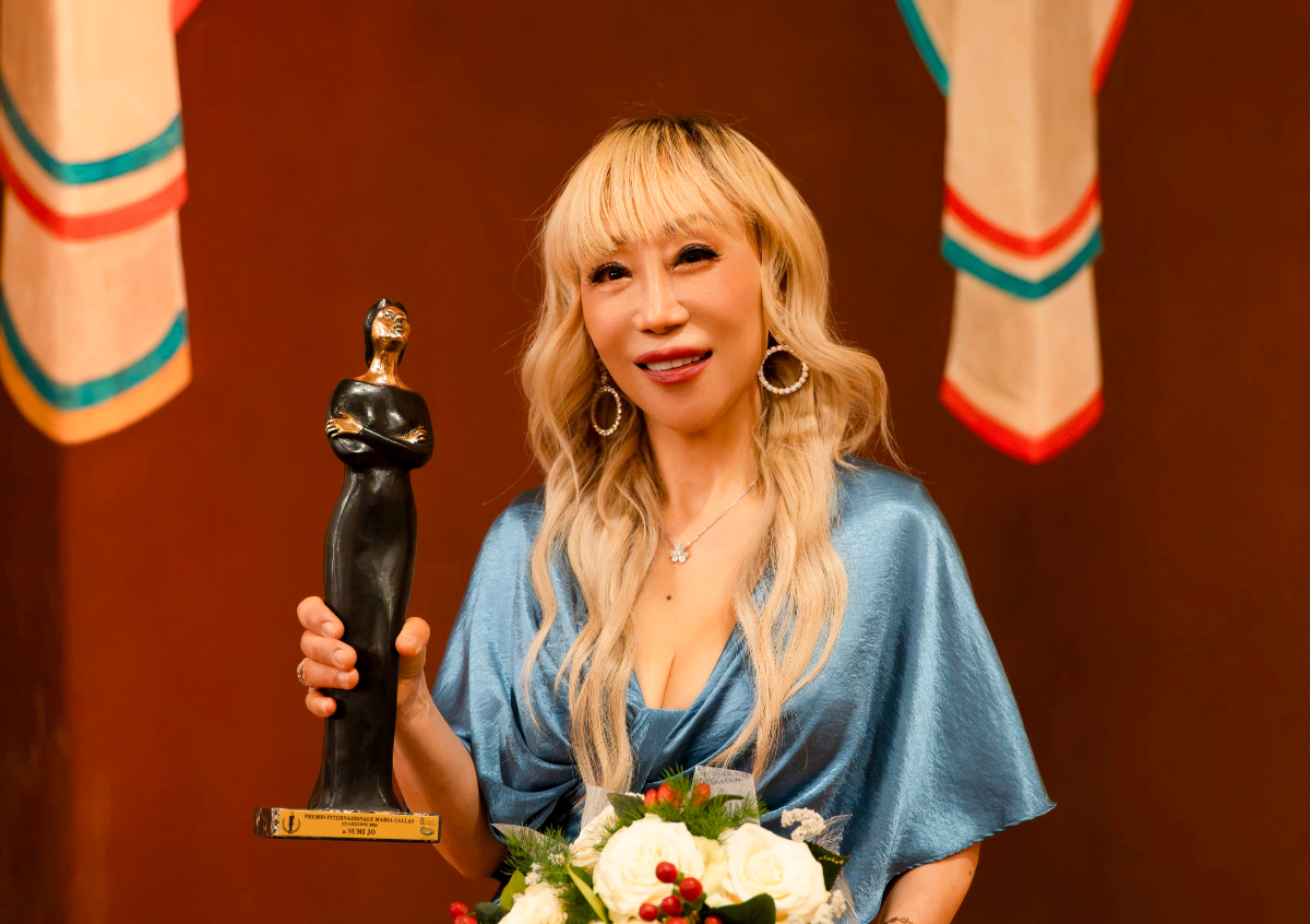 소프라노 조수미가 지난 2일(현지시간) 제12회 마리아 칼라스 특별상을 수상했다. PRM 제공