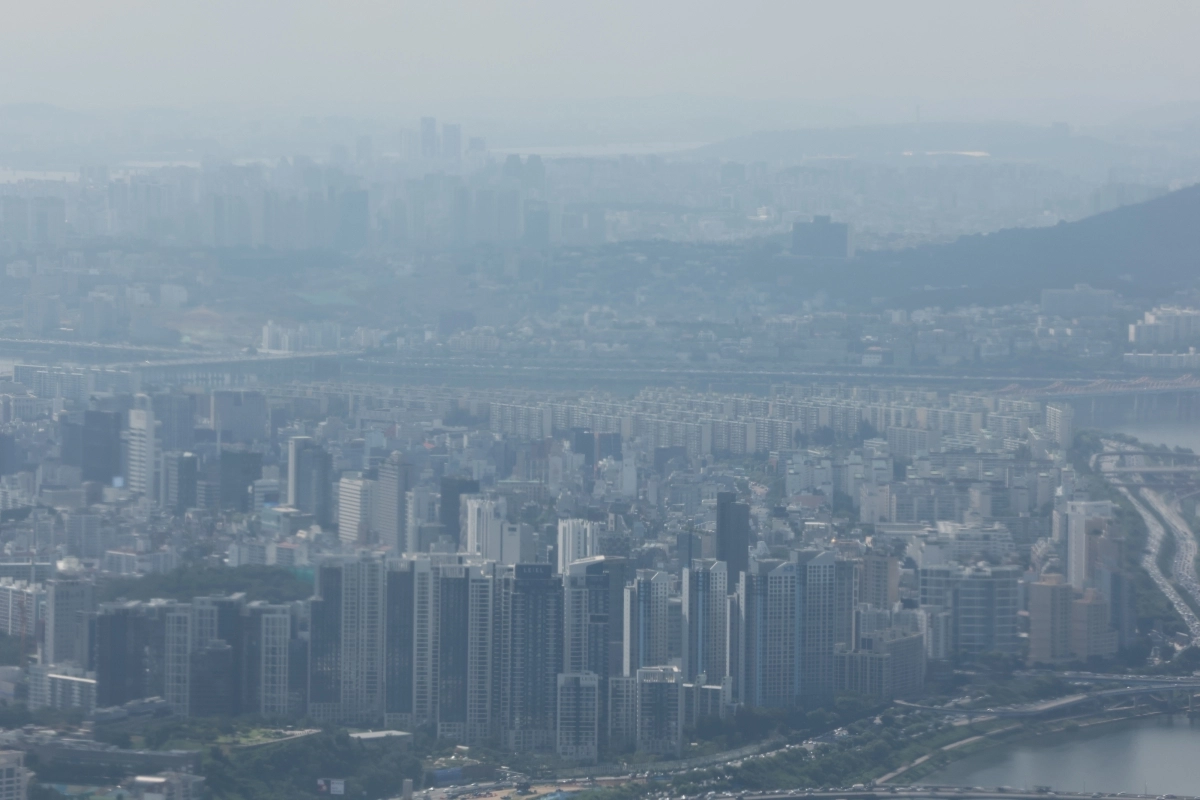 서울의 아파트 모습.