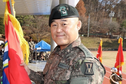 국방부가 최근 최전방 실탄 미장착, 미군 무인기 오인 소동 등 논란과 관련, 한기성 육군 1군단장(중장)을 3일부로 직무배제 조치했다고 밝혔다. 2026.8.3 육군 1군단 제공