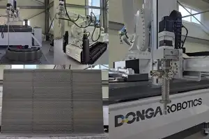동아로보틱스, 로봇 기반 3D 콘크리트 프린팅 기술 선보인다