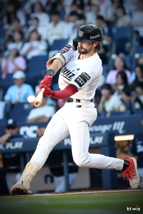 샘 힐리어드(kt).  kt 위즈 제공