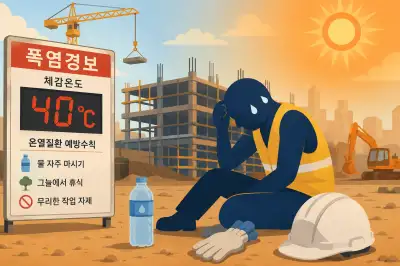 폭염 산재사망 80%는 ‘50인 미만 사업장’…위험 알면서도 못 피했다