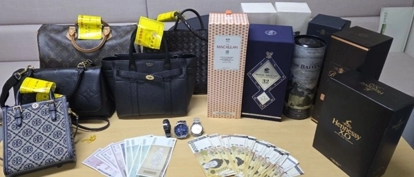 경기도가 오는 27일 공매 예정인 체납자 압류 동산.  경기도 제공