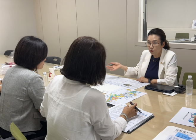 최수연 경기도의원, 양주 옥정·회천 신도시 과밀학급 해소 및 안전한 통학환경 조성 논의
