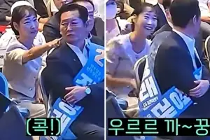 ‘정청래 볼 콕’ 경찰出 이지은 “둘이 무슨 사이냐? 전부 고소” 강력 경고