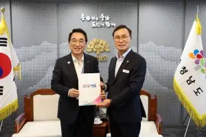 윤희신 태안군수, 박수현 충남지사 만나 ‘태안민 생존권’ 건의