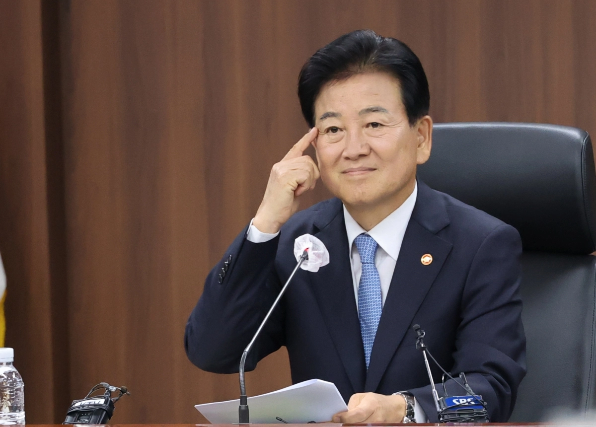정동영 통일부 장관. 연합뉴스