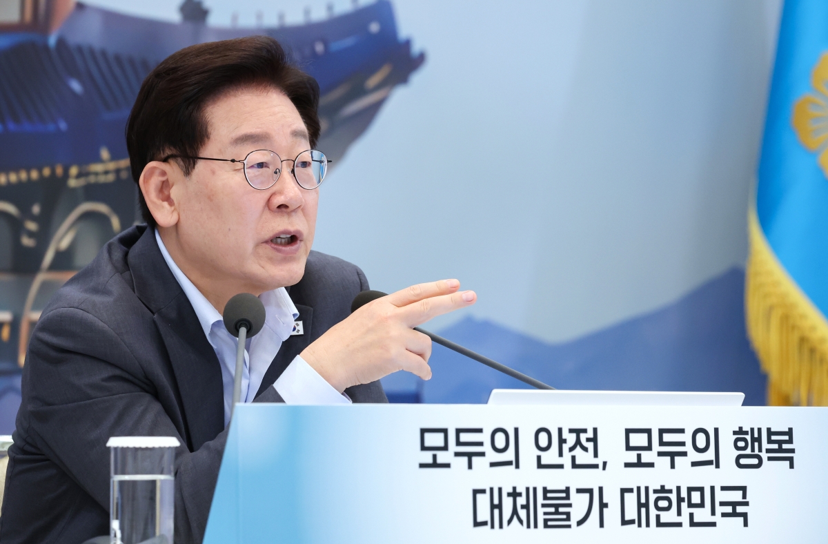 발언하는 이재명 대통령