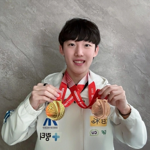 남자 쇼트트랙 국가대표 임종언.  700 크리에이터스 제공