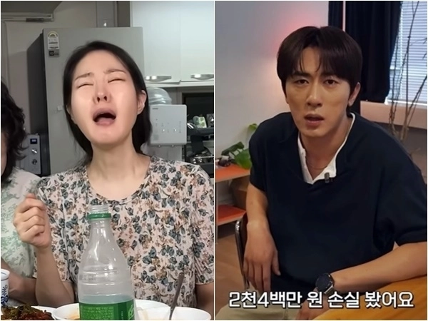 방송인 미자·김원훈. 유튜브 채널 ‘미자네 주막’·넷플릭스 ‘개미 김원훈: 주식의 세계’ 캡처