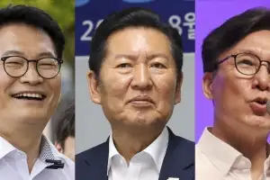 與전대 앞둔 치열해진 당심 공략에 여론조사 결과도 오락가락