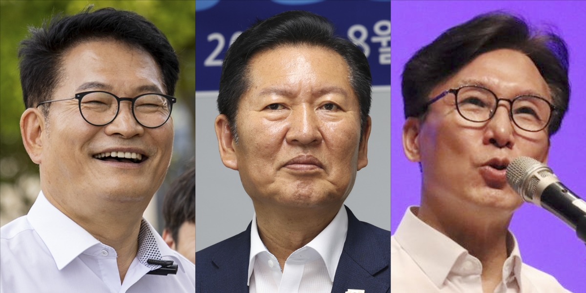 일정 소화하는 더불어민주당 당대표 후보들