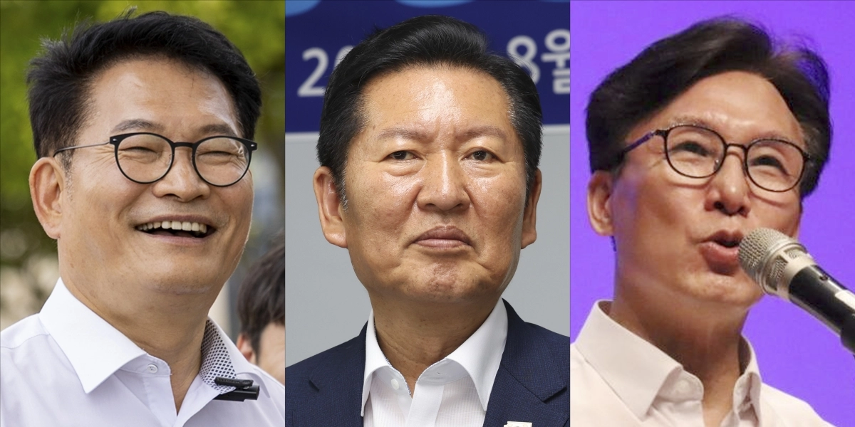 일정 소화하는 더불어민주당 당대표 후보들