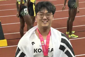 투포환 기대주 박시훈, U-20 세계선수권 은메달…아시안게임 정조준