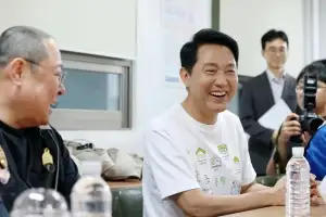 오세훈, 폭염대비 ‘휴서울이동노동자’ 휴식 시설 점검