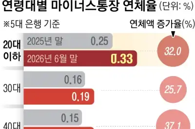 빚투의 늪 빠졌나… 올 마통 연체율 33% 급증, 20·60대가 유독 빨랐다