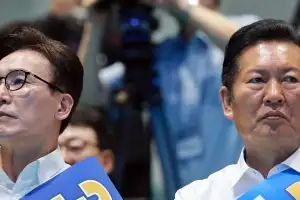김민석, 강원·TK 경선 승리…3086표 차로 정청래 누르고 누적 1위
