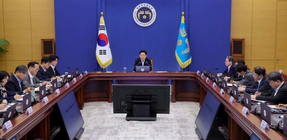 이재명 대통령이 6일 청와대에서 수석보좌관회의를 주재하고 있다. 2026.8.6  청와대통신사진기자단