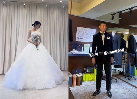배우 지안이 프로야구 선수 출신 엄정욱과 결혼을 발표했다. 지안 인스타그램 캡처