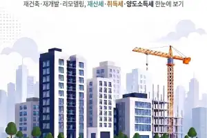 첫 ‘정비사업 세금안내서’ 나왔다