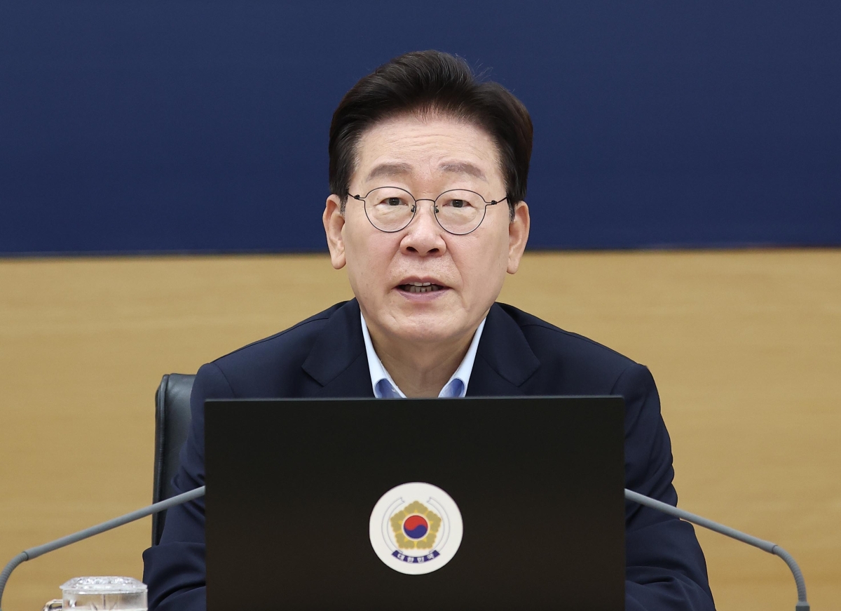 발언하는 이재명 대통령