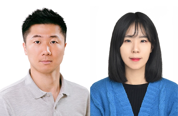 이번 연구에 참여한 김상륜 GIST 화학과 교수, 오희정 석박통합과정 연구원  GIST 제공